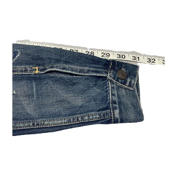 Polo Ralph Lauren Jacket Women's XS Blue Denim Pockets Long Sleeve Collared - Picture 6 of 6